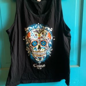 GUC 2x Sugar skull tank top from Cancun